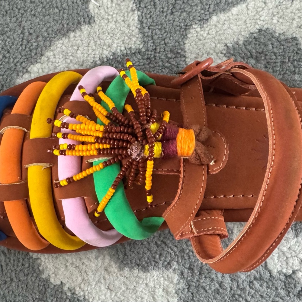 FARM Rio Multicolor Beaded Sandals - Picture 3 of 5